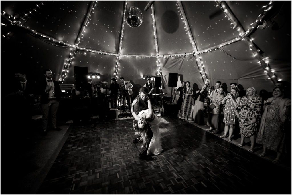 Florlok® Jatoba Portable Dance Floor - Wild Tipi 2