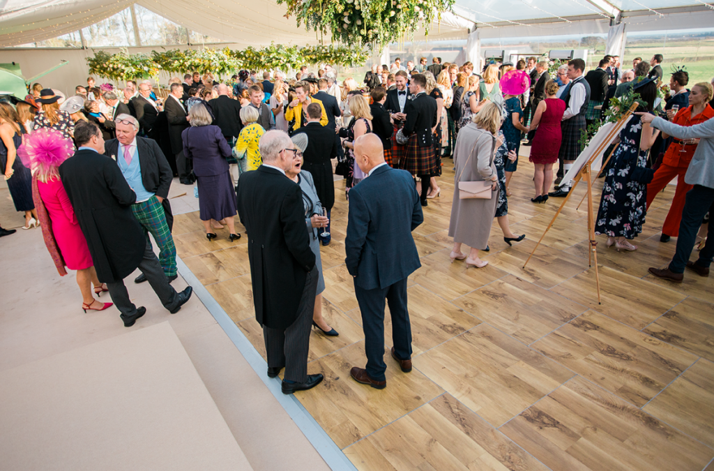 Multilok Auckland Oak Portable Dance Floor - Queensberry Event Hire