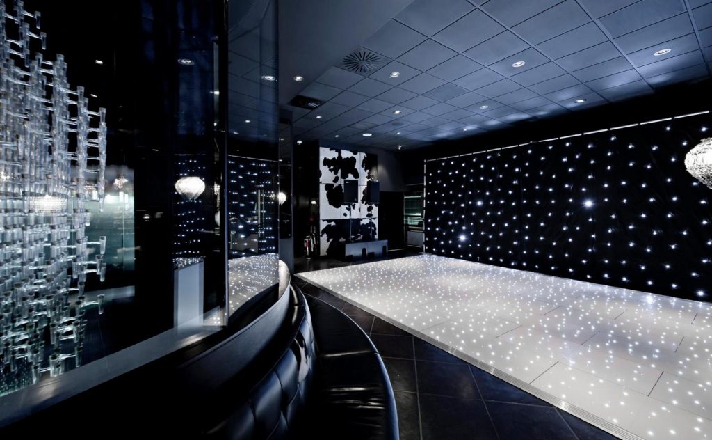 Starlok White LED Portable Dance Floor - Funky Floors