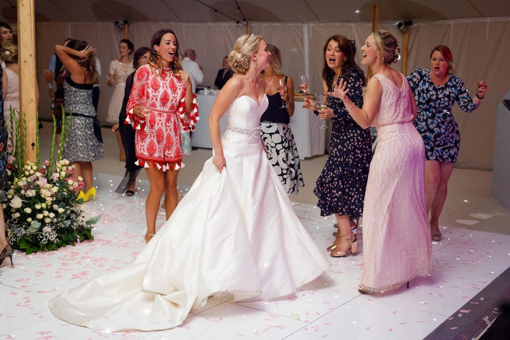 Starlok® White Portable Dance Floor -Farnham Sound _ Light2