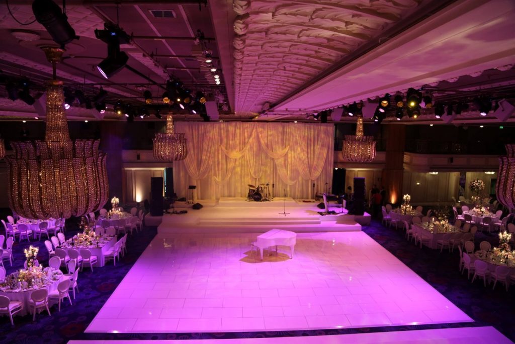 Wedlok White Acrylic Portable Dance Floor - Acorn Furniture Hire