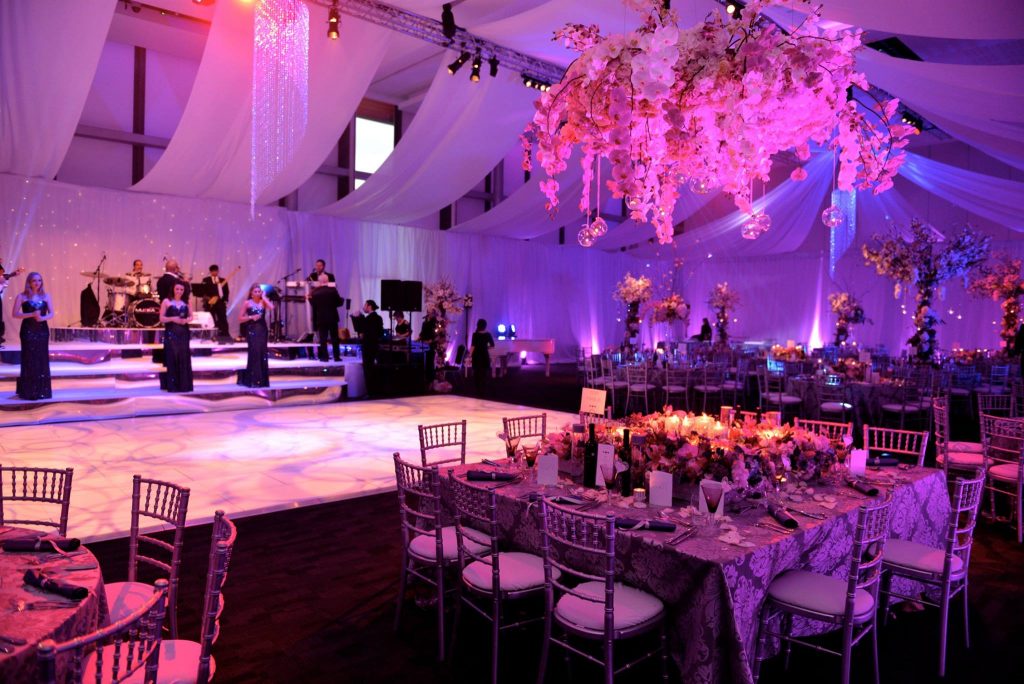 Wedlok White Portable Dance Floor- Acorn Furniture Hire